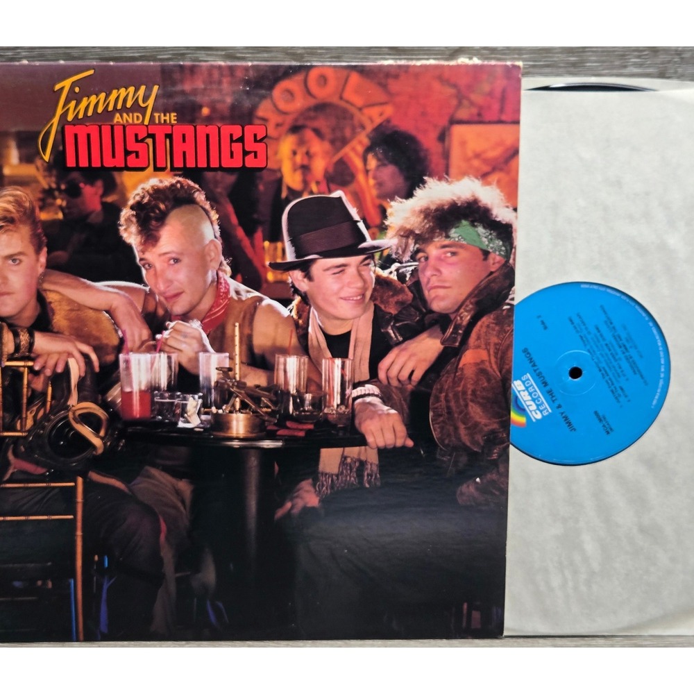 Jimmy & The Mustangs Vinyl LP 12" 33 RPM 1984 Curb Records MCA-36009 Tested